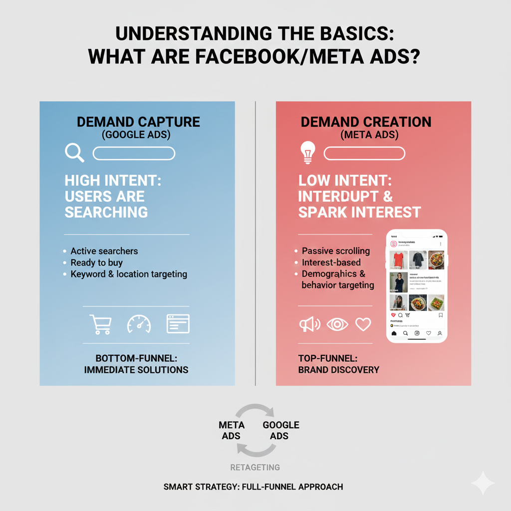 Google ads vs Facebook ads